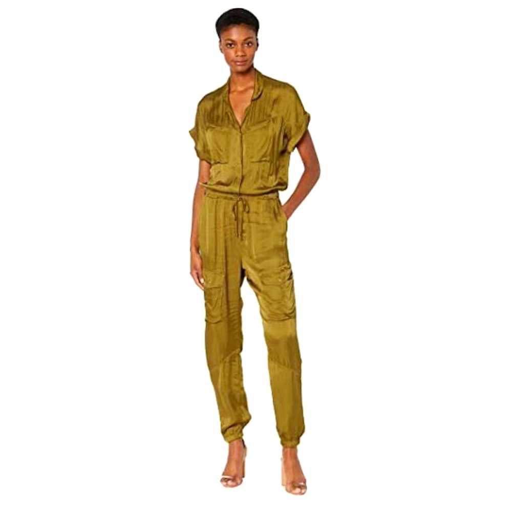 Young Fabulous & Broke Olive Jumpsuit